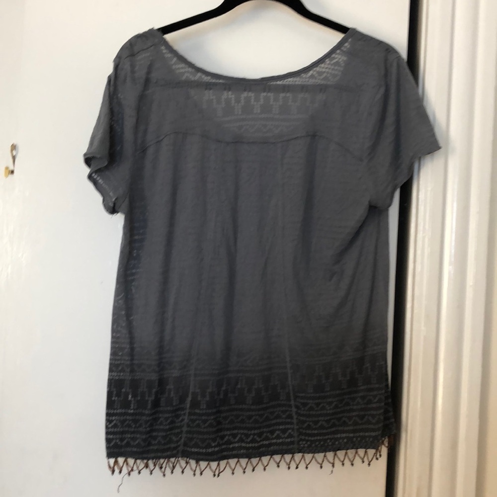 Free People Tribal beaded top